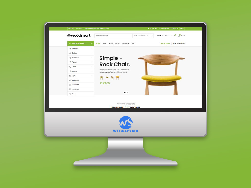 بهترین قالب فروشگاهی برای وردپرس کدام است؟ معرفی قالب وودمارت woodmart