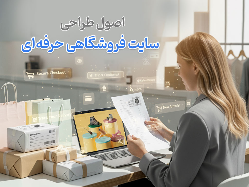 طراحی سایت فروشگاهی حرفه‌ای اصول استانداردها و نکات مهم برای شروع