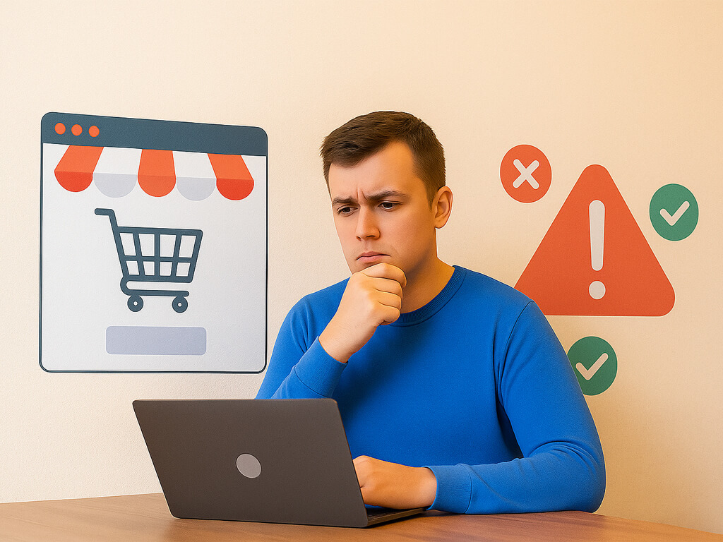 ۵ اشتباه رایج قبل از سفارش سایت فروشگاهی